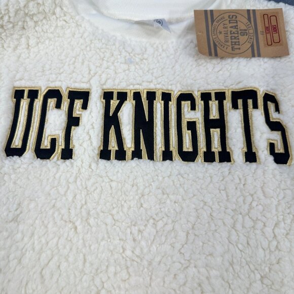 Rivalry Threads Women's Sz Small 4-6 Sweatshirt Sherpa UCF Knights Pullover New - Picture 15 of 15